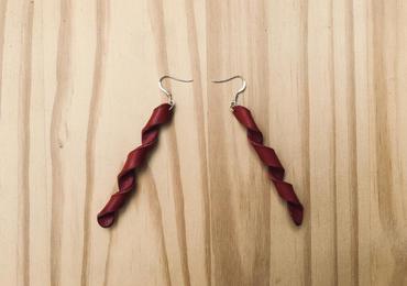 Boucles d'oreilles spirale